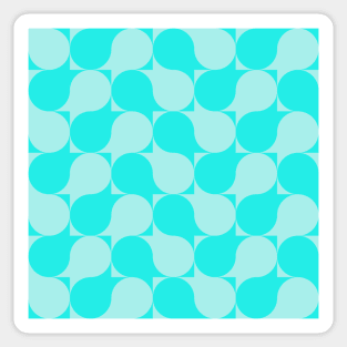 Seamless pattern with circles Sticker